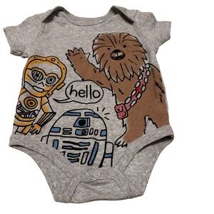 Star Wars Chewbacca baby onesie